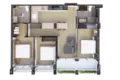 3 bedroom apartment 108 m² Choeng Thale, Thailand